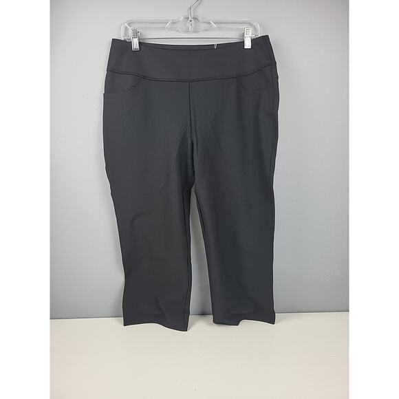 Puma Golf Pants Powershape Navy Blazer Blue Stretch UPF 50+ Crop - Picture 1 of 7